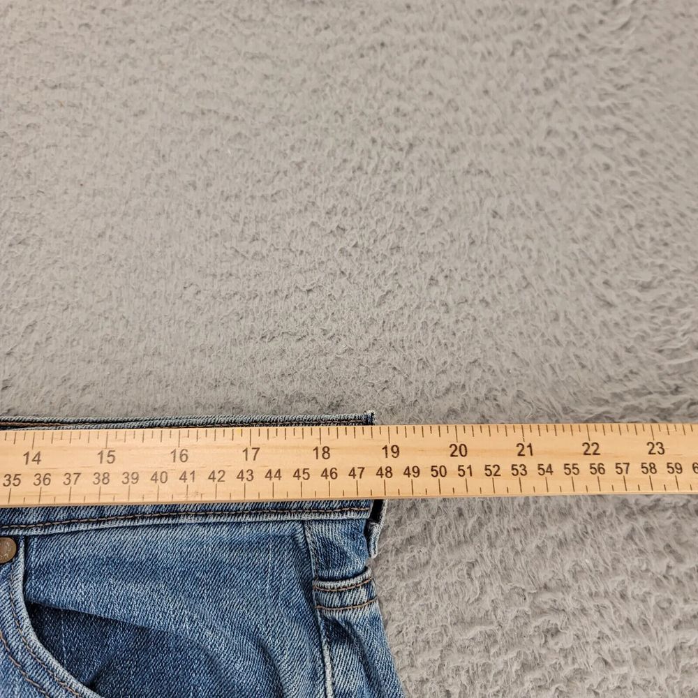 Vintage Levi's Jeans Womens 16m Blue Denim 515 Nouveau Bootcut‎ Distressed Y2K - Picture 13 of 14